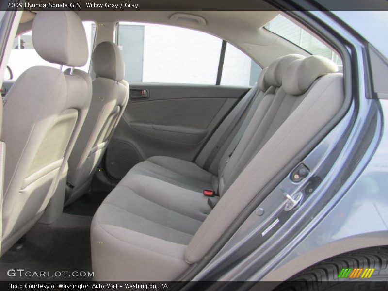 Willow Gray / Gray 2009 Hyundai Sonata GLS