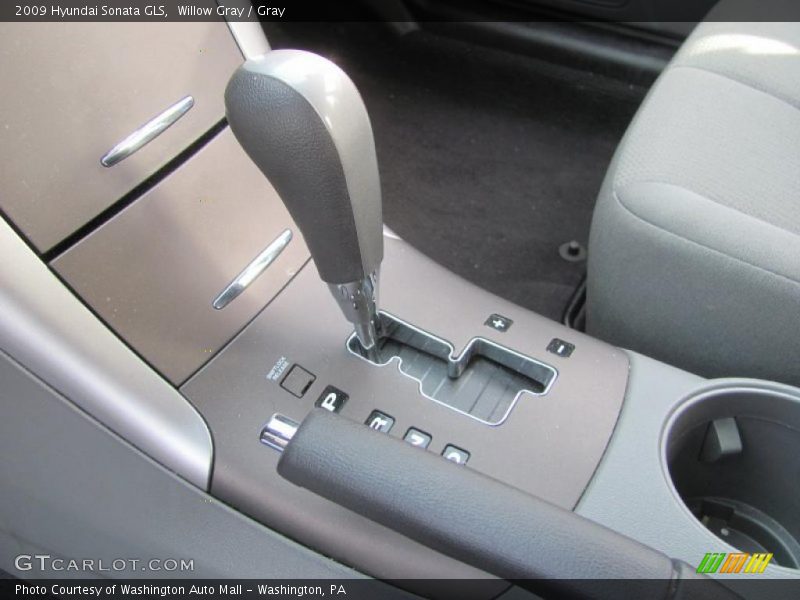 Willow Gray / Gray 2009 Hyundai Sonata GLS