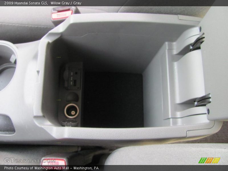 Willow Gray / Gray 2009 Hyundai Sonata GLS