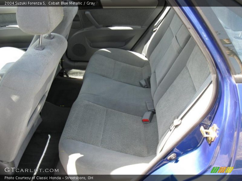 Cobalt Blue Metallic / Gray 2004 Suzuki Forenza S