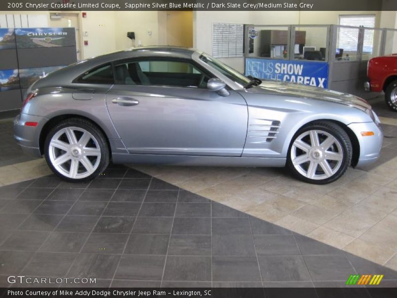 Sapphire Silver Blue Metallic / Dark Slate Grey/Medium Slate Grey 2005 Chrysler Crossfire Limited Coupe