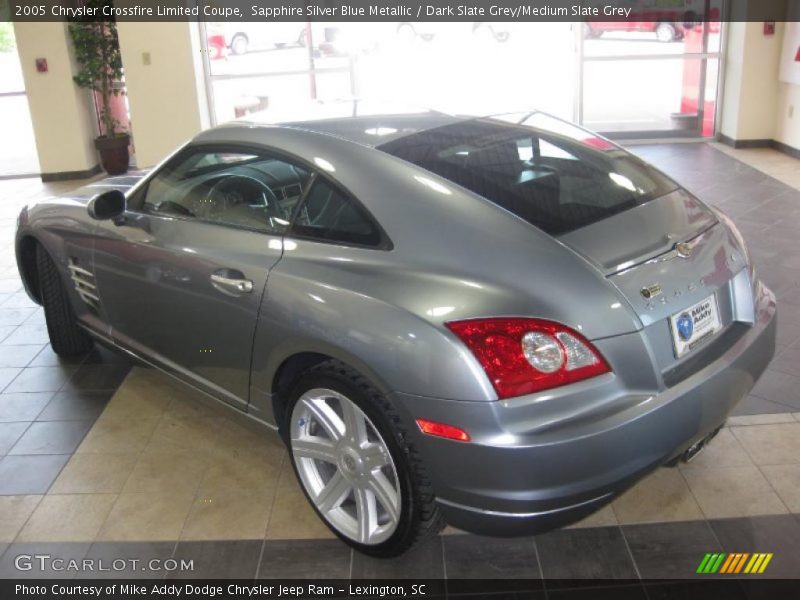 Sapphire Silver Blue Metallic / Dark Slate Grey/Medium Slate Grey 2005 Chrysler Crossfire Limited Coupe