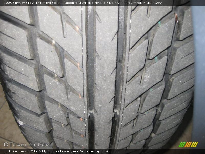 Sapphire Silver Blue Metallic / Dark Slate Grey/Medium Slate Grey 2005 Chrysler Crossfire Limited Coupe