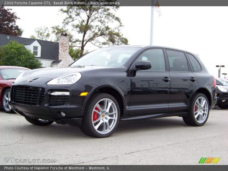 Basalt Black Metallic / Black w/Alcantara 2009 Porsche Cayenne GTS