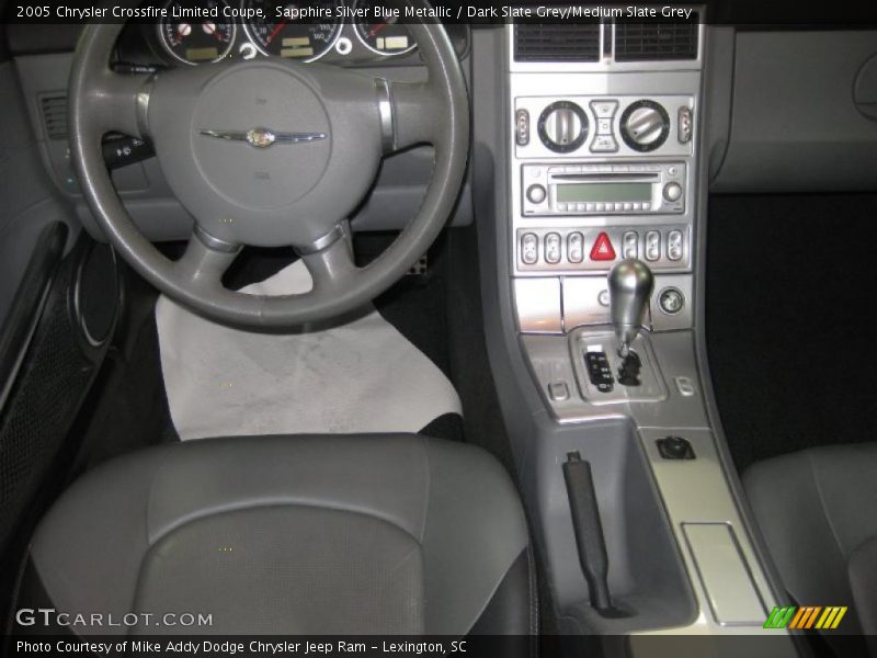Sapphire Silver Blue Metallic / Dark Slate Grey/Medium Slate Grey 2005 Chrysler Crossfire Limited Coupe