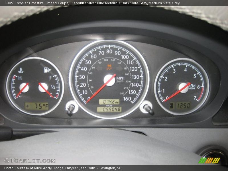  2005 Crossfire Limited Coupe Limited Coupe Gauges