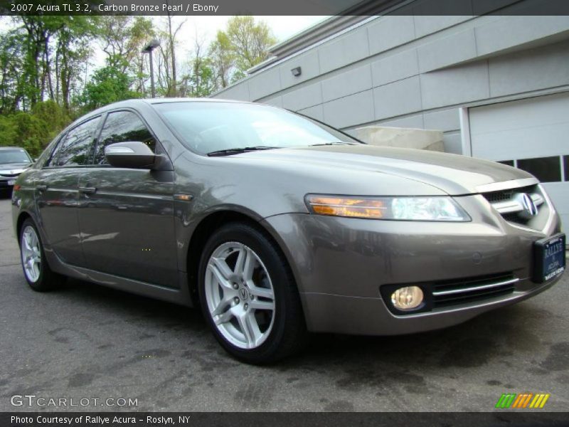 Carbon Bronze Pearl / Ebony 2007 Acura TL 3.2