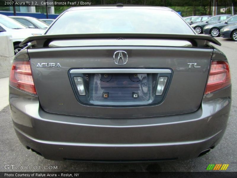 Carbon Bronze Pearl / Ebony 2007 Acura TL 3.2