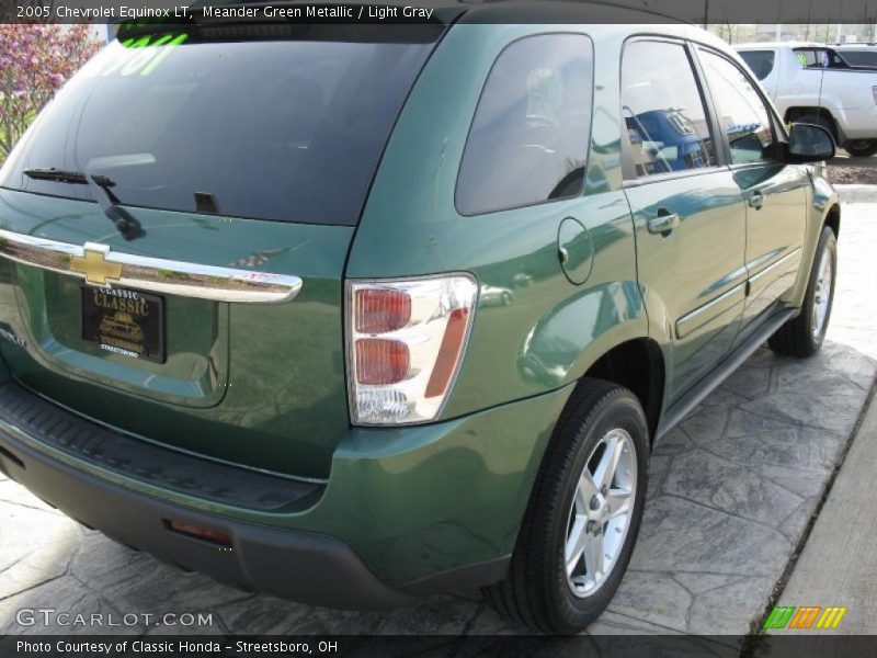 Meander Green Metallic / Light Gray 2005 Chevrolet Equinox LT