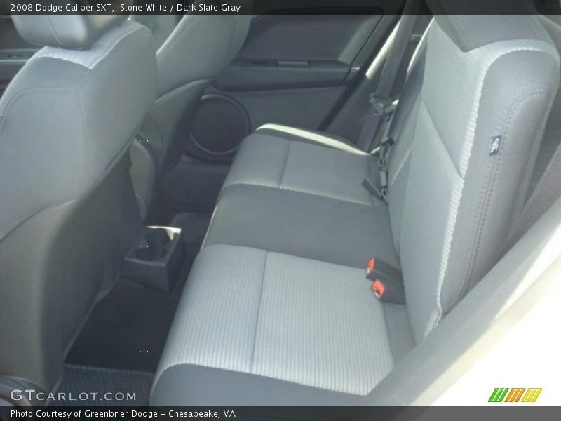 Stone White / Dark Slate Gray 2008 Dodge Caliber SXT