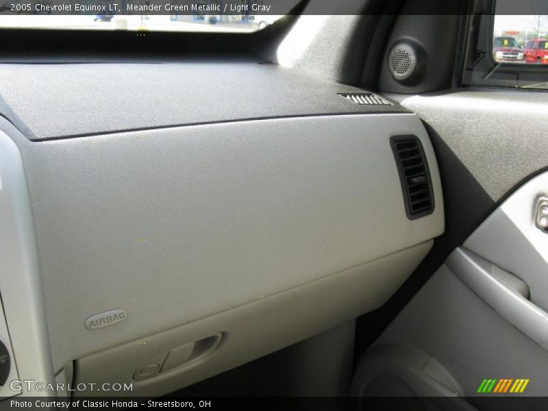 Meander Green Metallic / Light Gray 2005 Chevrolet Equinox LT