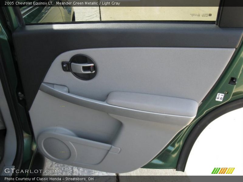 Meander Green Metallic / Light Gray 2005 Chevrolet Equinox LT