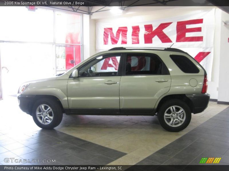 Natural Olive / Beige 2006 Kia Sportage EX V6