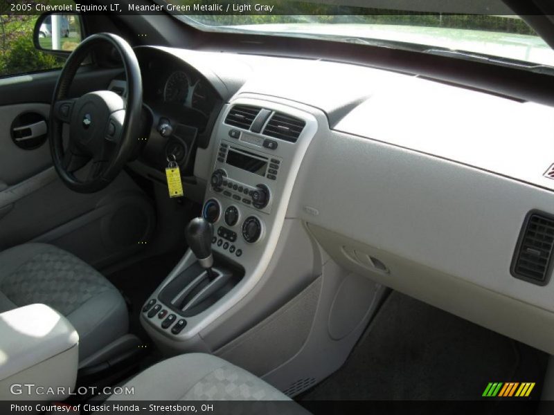 Meander Green Metallic / Light Gray 2005 Chevrolet Equinox LT