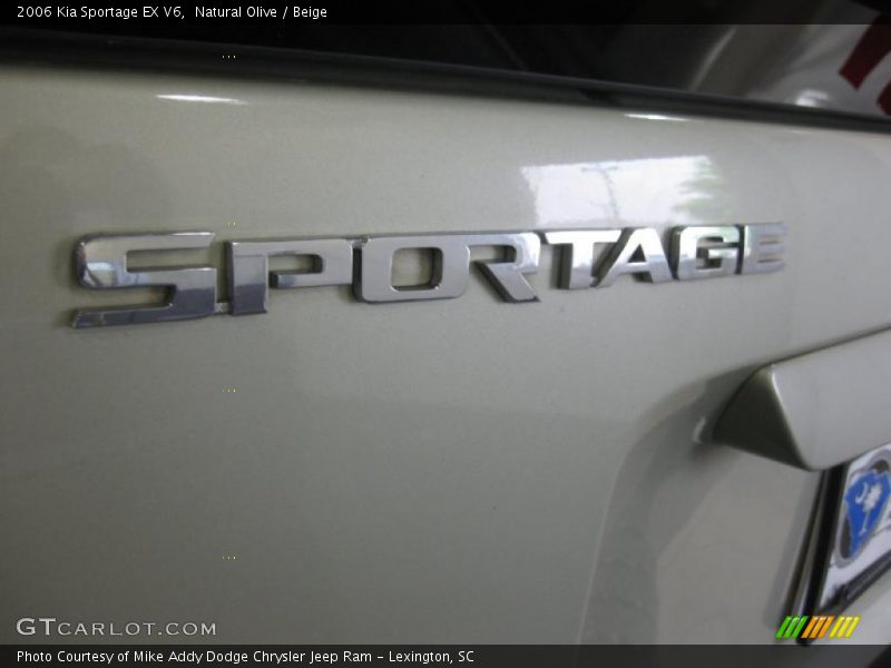 Natural Olive / Beige 2006 Kia Sportage EX V6