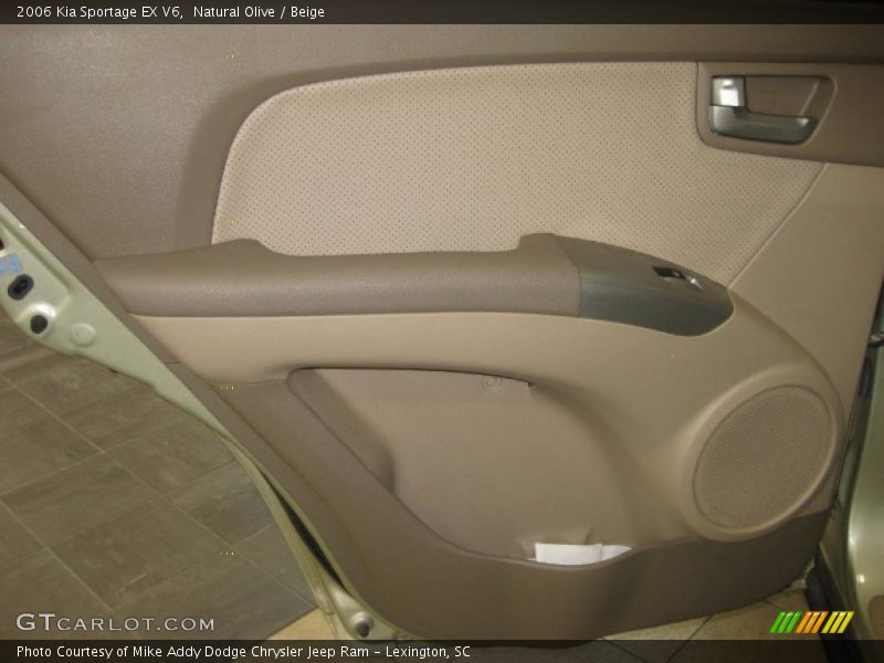 Natural Olive / Beige 2006 Kia Sportage EX V6