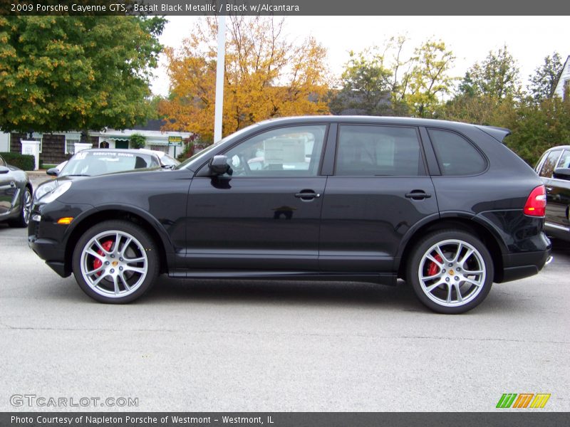 Basalt Black Metallic / Black w/Alcantara 2009 Porsche Cayenne GTS