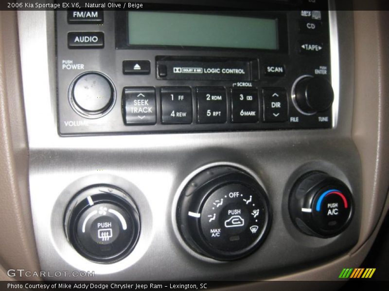 Natural Olive / Beige 2006 Kia Sportage EX V6