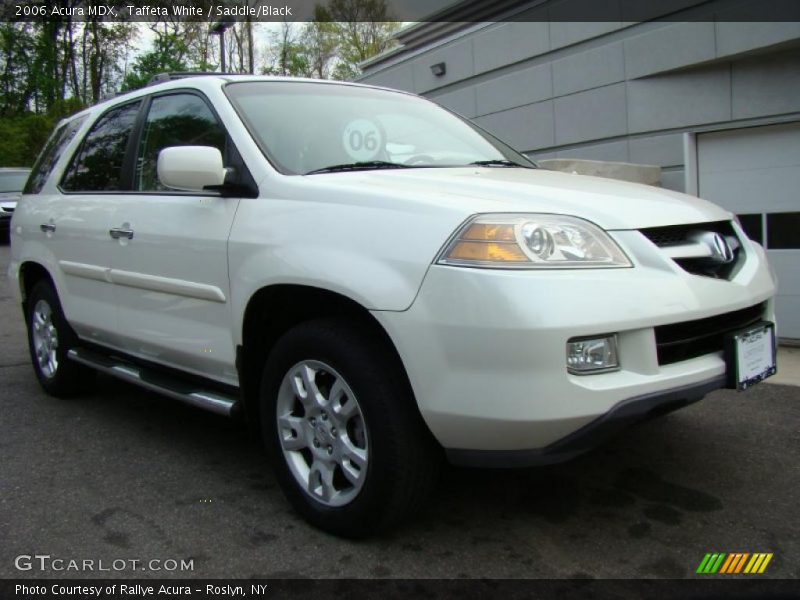 Taffeta White / Saddle/Black 2006 Acura MDX