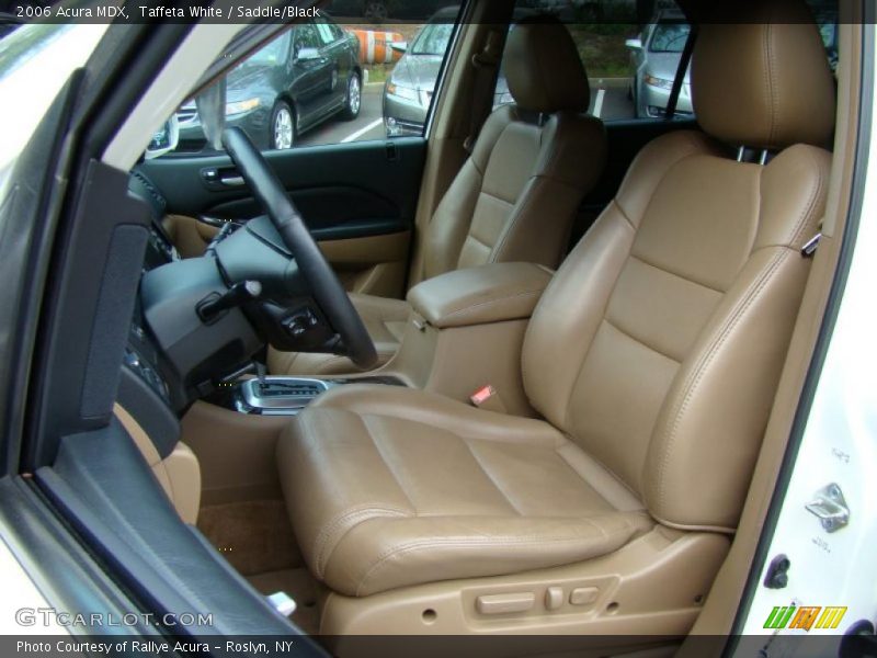 Taffeta White / Saddle/Black 2006 Acura MDX