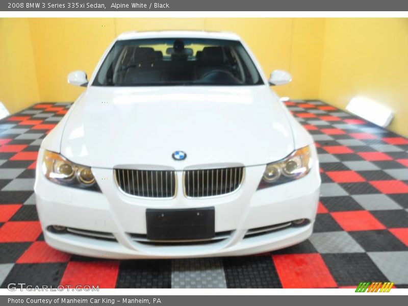 Alpine White / Black 2008 BMW 3 Series 335xi Sedan