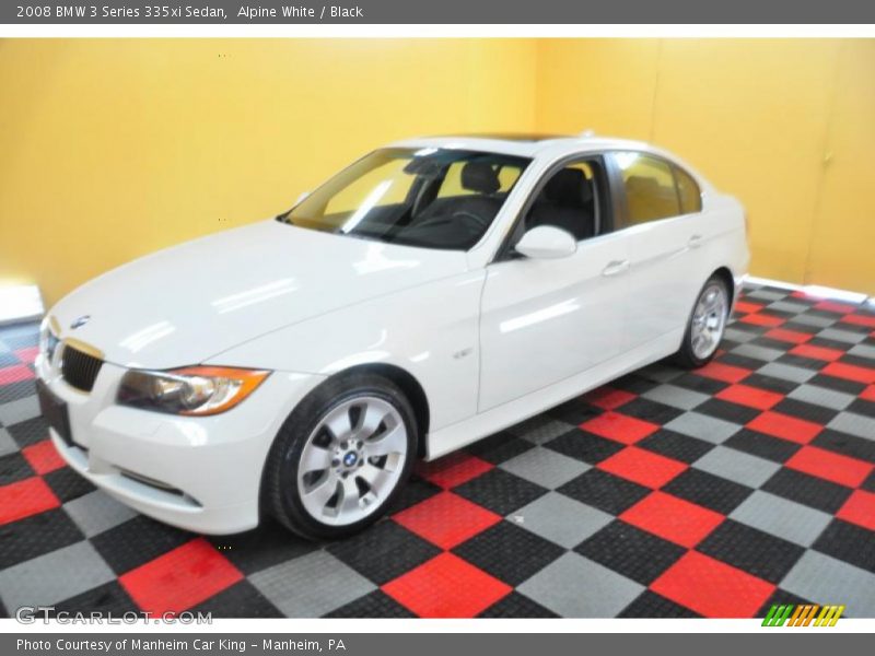 Alpine White / Black 2008 BMW 3 Series 335xi Sedan