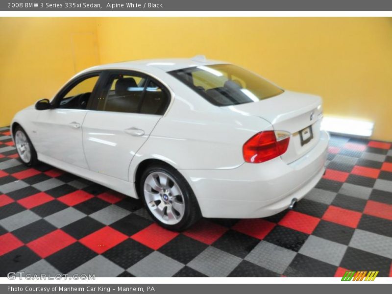 Alpine White / Black 2008 BMW 3 Series 335xi Sedan