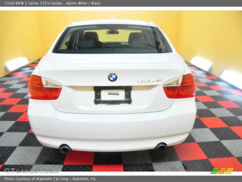Alpine White / Black 2008 BMW 3 Series 335xi Sedan