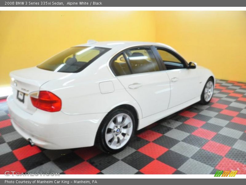 Alpine White / Black 2008 BMW 3 Series 335xi Sedan