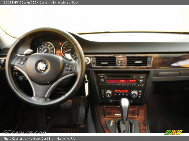 Alpine White / Black 2008 BMW 3 Series 335xi Sedan