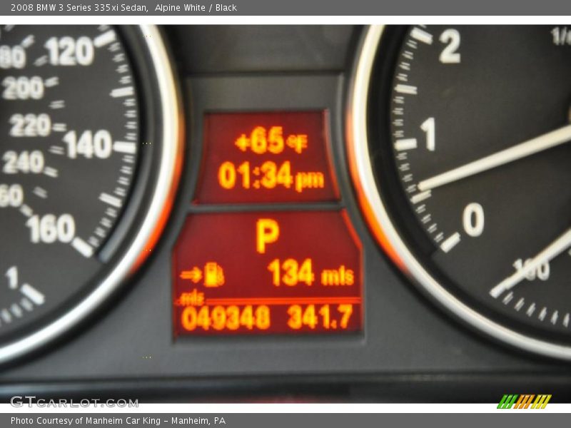 Alpine White / Black 2008 BMW 3 Series 335xi Sedan