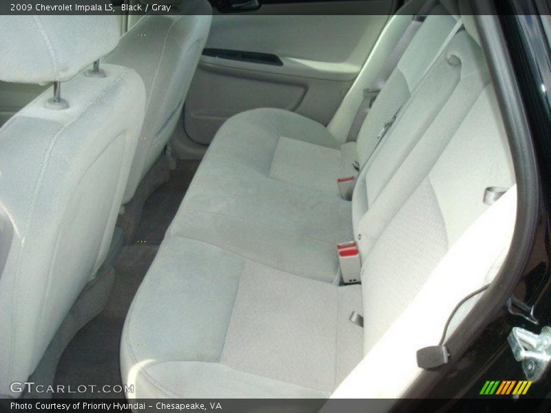 Black / Gray 2009 Chevrolet Impala LS