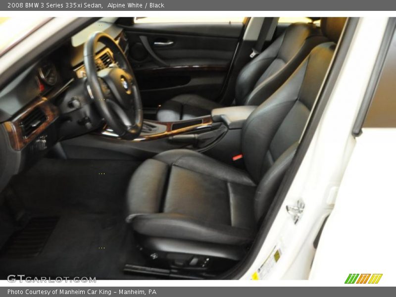Alpine White / Black 2008 BMW 3 Series 335xi Sedan