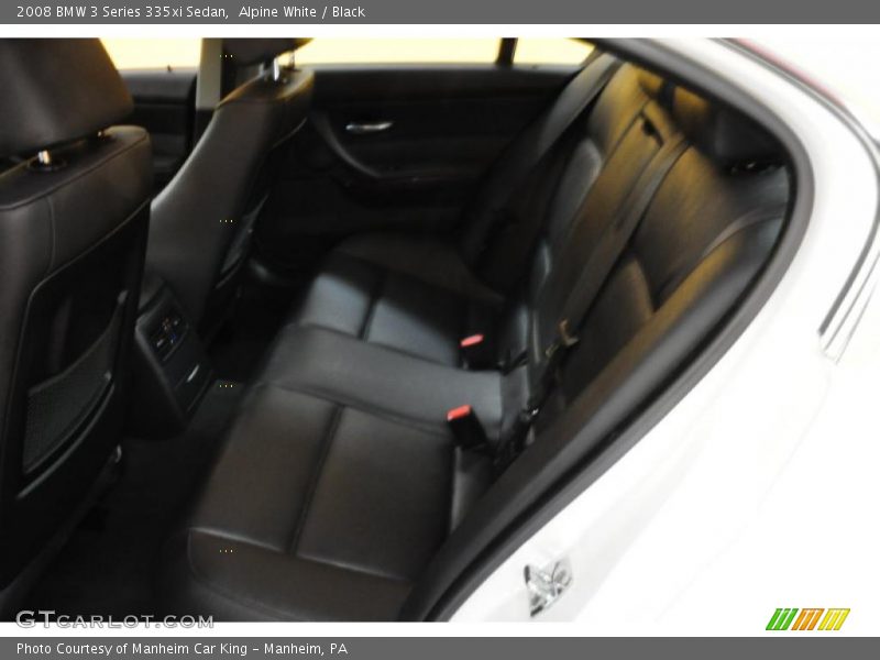 Alpine White / Black 2008 BMW 3 Series 335xi Sedan