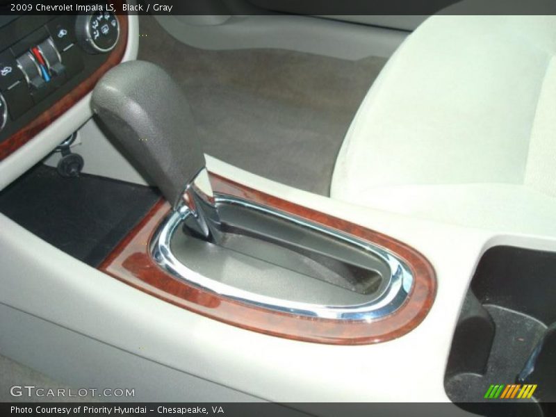 Black / Gray 2009 Chevrolet Impala LS