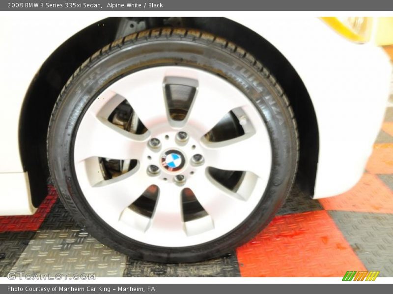 Alpine White / Black 2008 BMW 3 Series 335xi Sedan