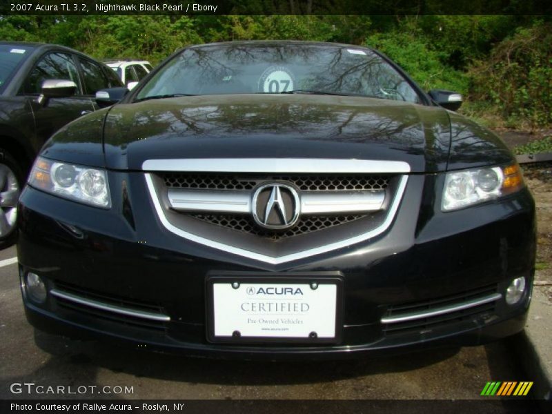 Nighthawk Black Pearl / Ebony 2007 Acura TL 3.2