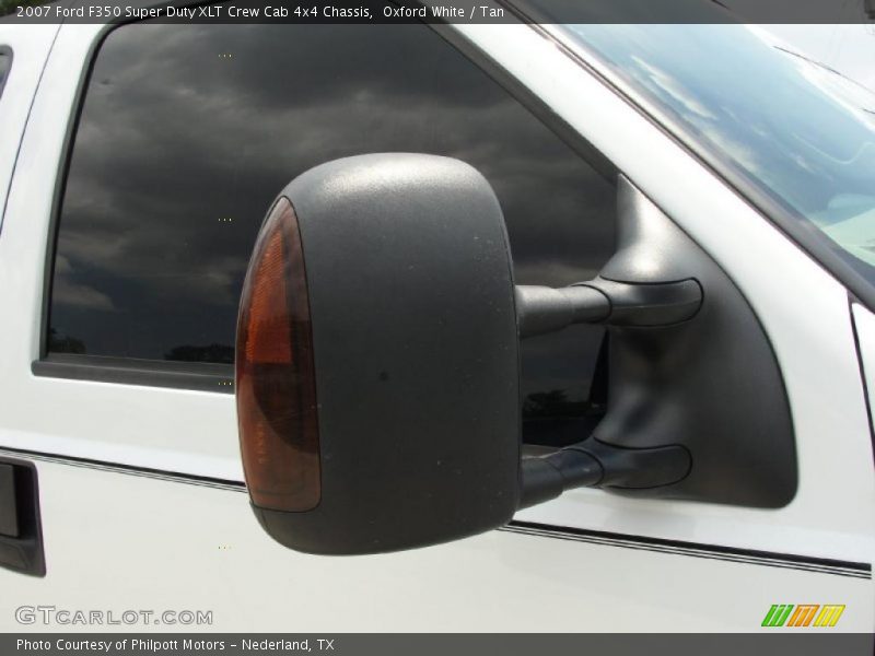 Oxford White / Tan 2007 Ford F350 Super Duty XLT Crew Cab 4x4 Chassis