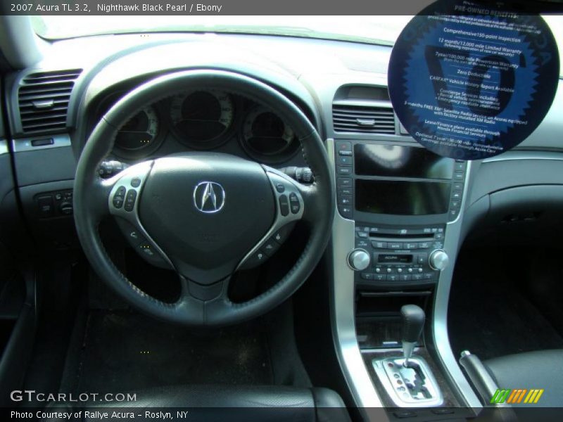 Nighthawk Black Pearl / Ebony 2007 Acura TL 3.2
