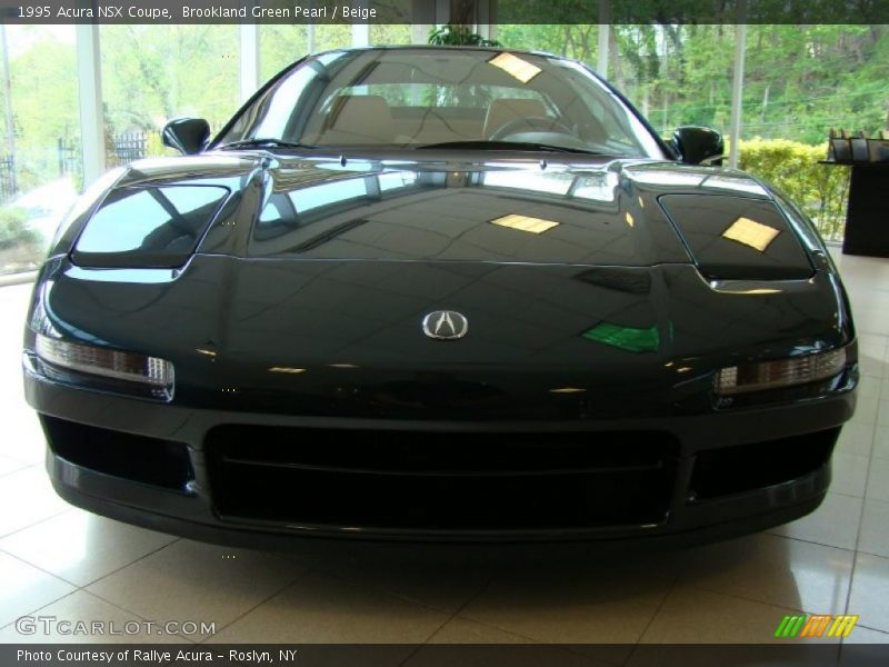 Brookland Green Pearl / Beige 1995 Acura NSX Coupe
