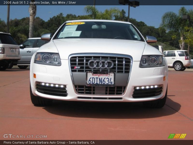 Ibis White / Silver 2008 Audi S6 5.2 quattro Sedan