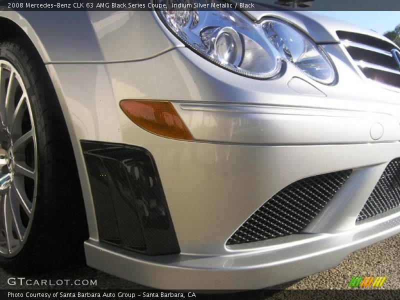 Iridium Silver Metallic / Black 2008 Mercedes-Benz CLK 63 AMG Black Series Coupe