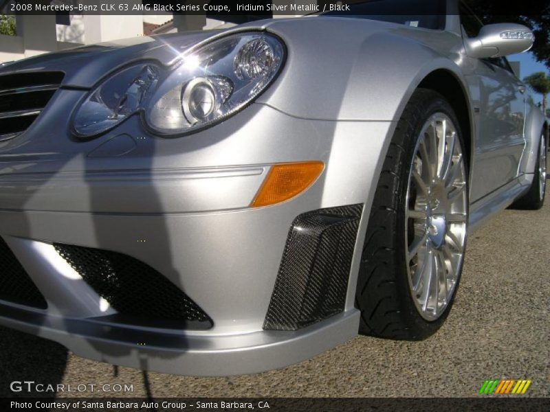 Iridium Silver Metallic / Black 2008 Mercedes-Benz CLK 63 AMG Black Series Coupe