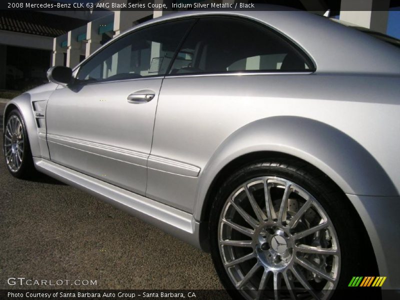 Iridium Silver Metallic / Black 2008 Mercedes-Benz CLK 63 AMG Black Series Coupe
