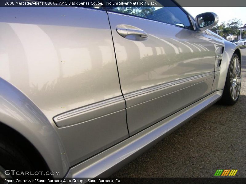 Iridium Silver Metallic / Black 2008 Mercedes-Benz CLK 63 AMG Black Series Coupe