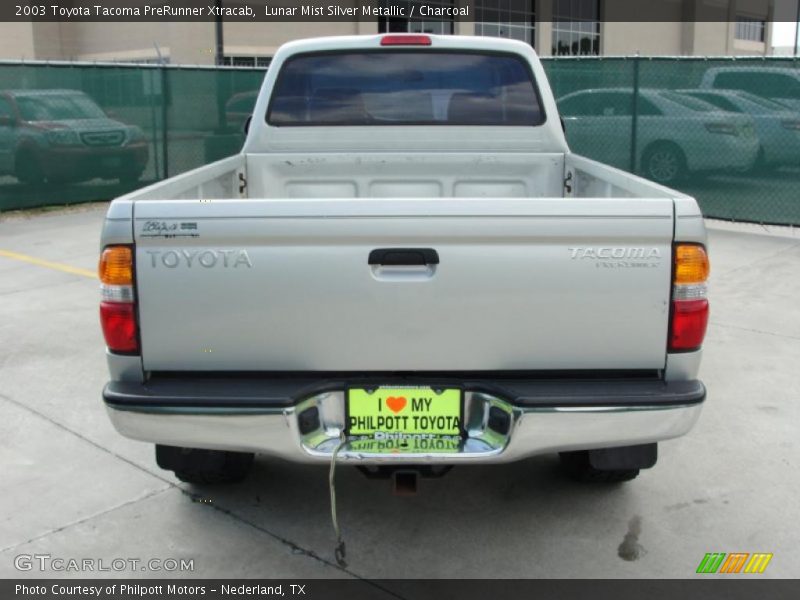 Lunar Mist Silver Metallic / Charcoal 2003 Toyota Tacoma PreRunner Xtracab