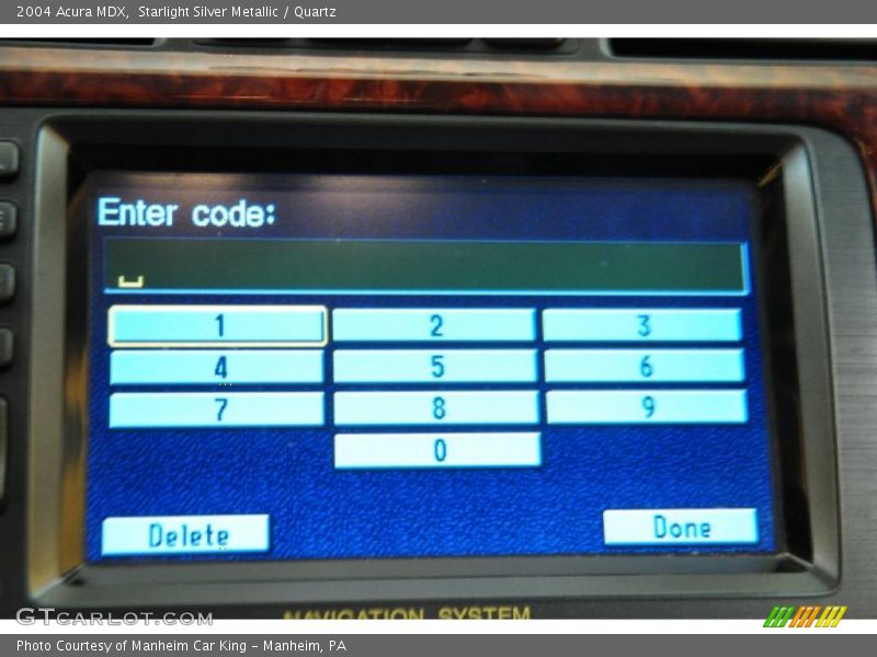 Starlight Silver Metallic / Quartz 2004 Acura MDX