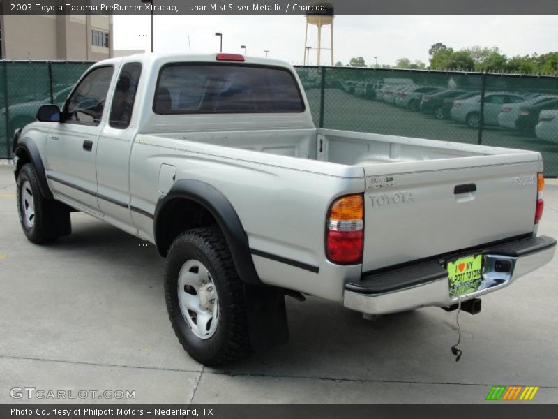 Lunar Mist Silver Metallic / Charcoal 2003 Toyota Tacoma PreRunner Xtracab