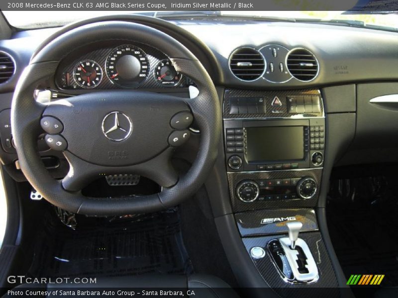 Iridium Silver Metallic / Black 2008 Mercedes-Benz CLK 63 AMG Black Series Coupe