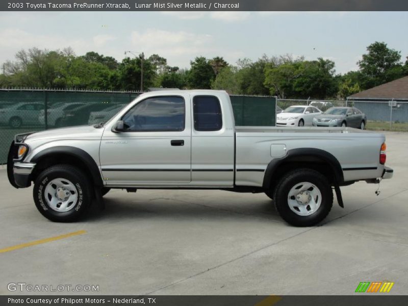 Lunar Mist Silver Metallic / Charcoal 2003 Toyota Tacoma PreRunner Xtracab